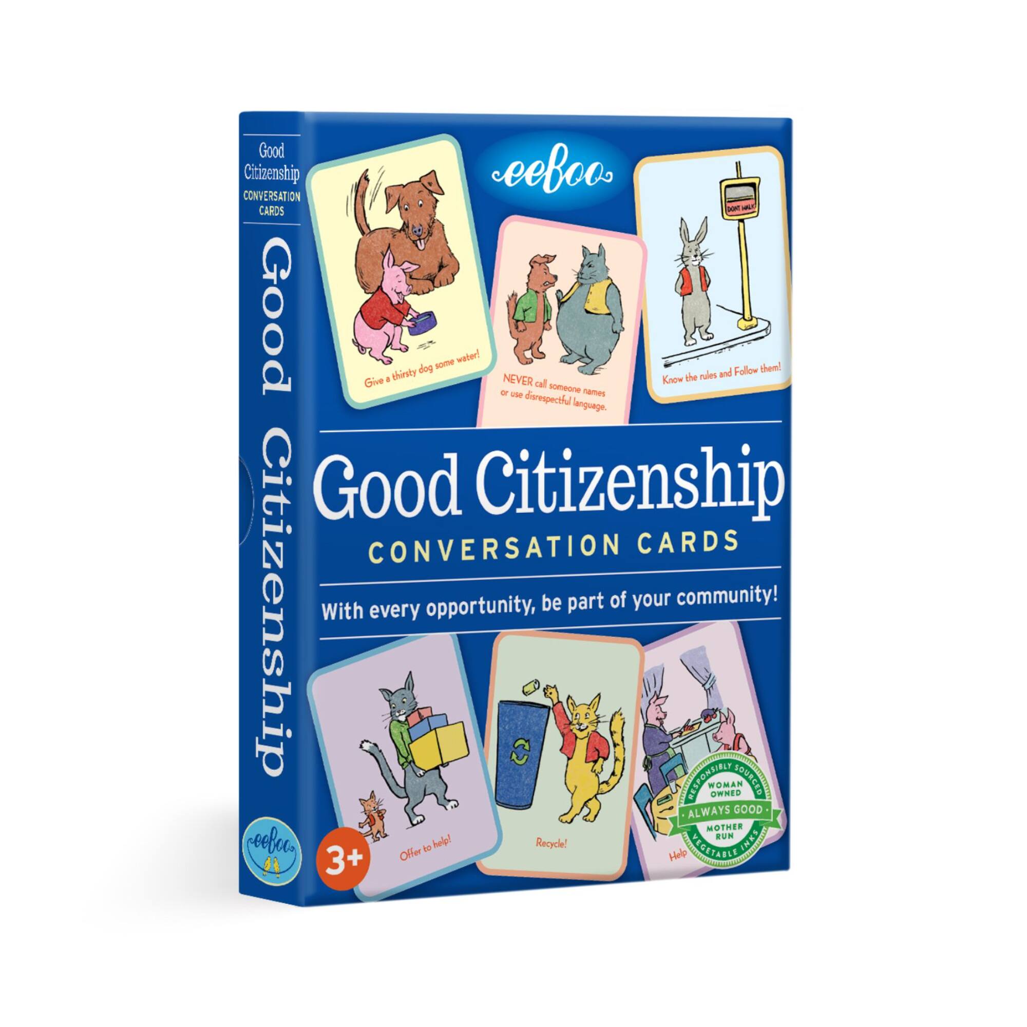 eeBoo Good Citizenship Conversation Flash Cards